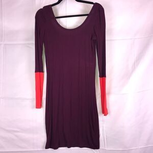 Victoria Secret Ribbed Long Sleeve Dress
